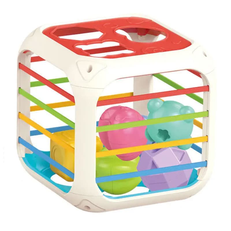 Сортер за бебе 2 в 1 Raya Toys Кубче